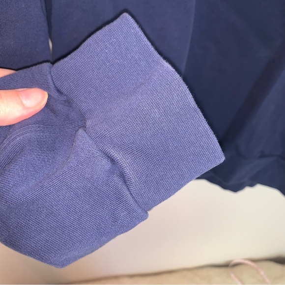 Lululemon French Terry Oversized Pullover Hoodie in Night Sea XL - Picture 12 of 15